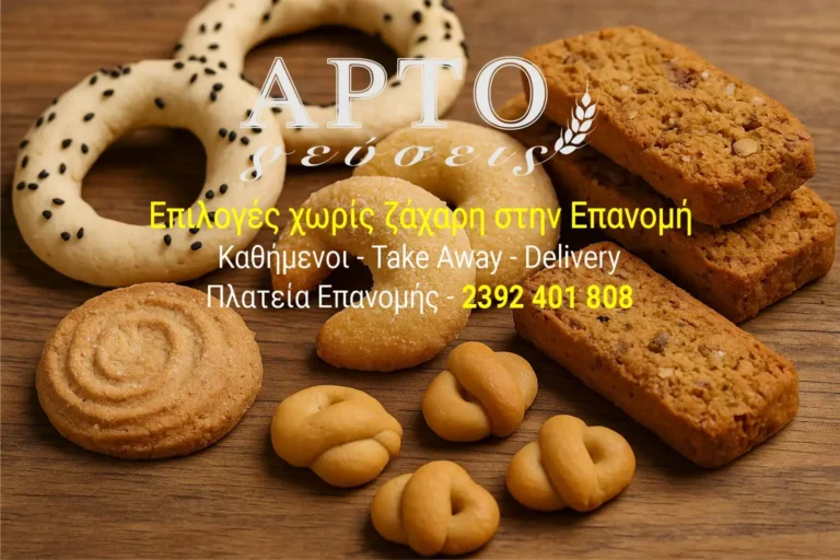 Επιλογές χωρίς ζάχαρη στην Επανομή